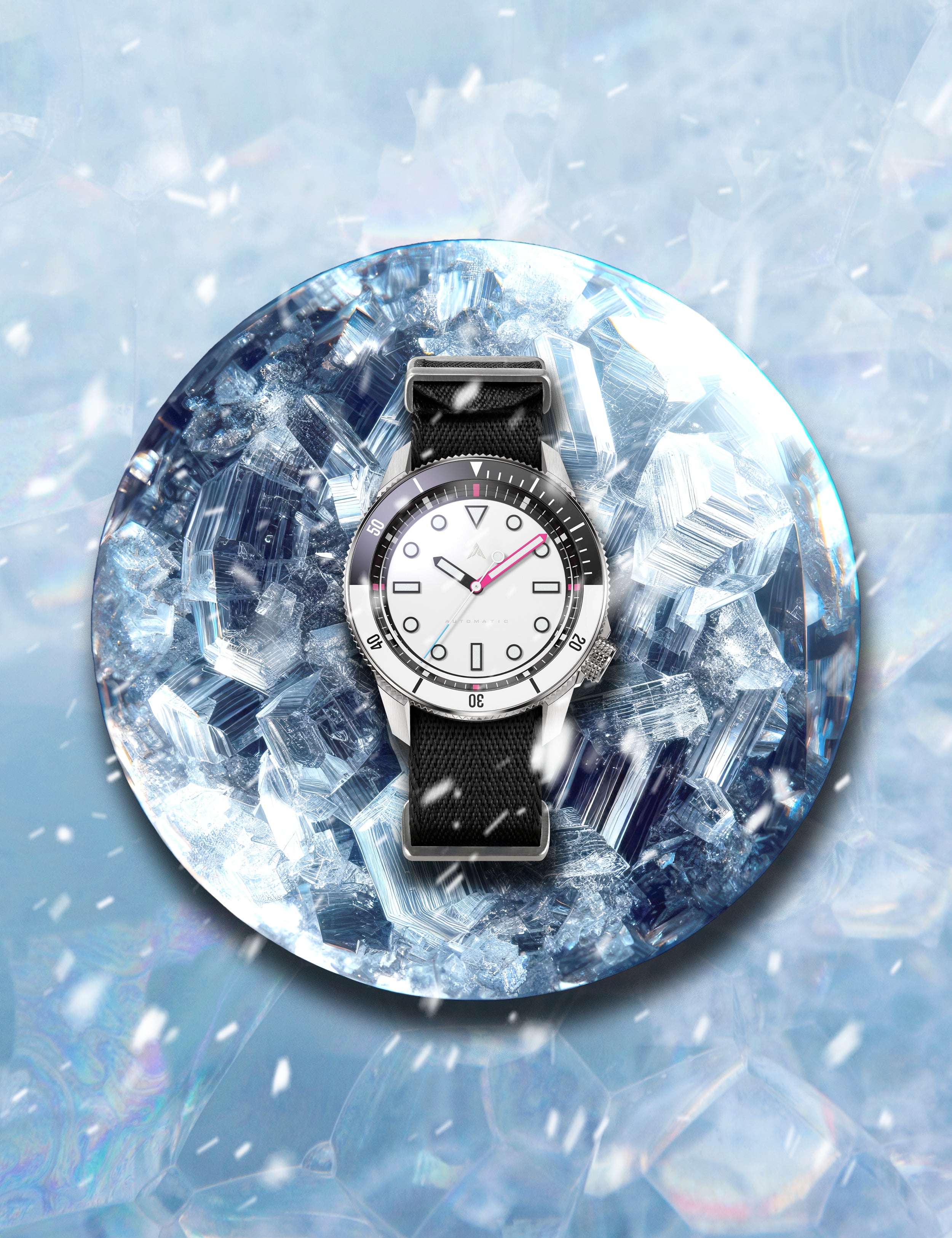 20MM SINGLE-PIECE NYLON STRAP BLACK PRE-ORDER