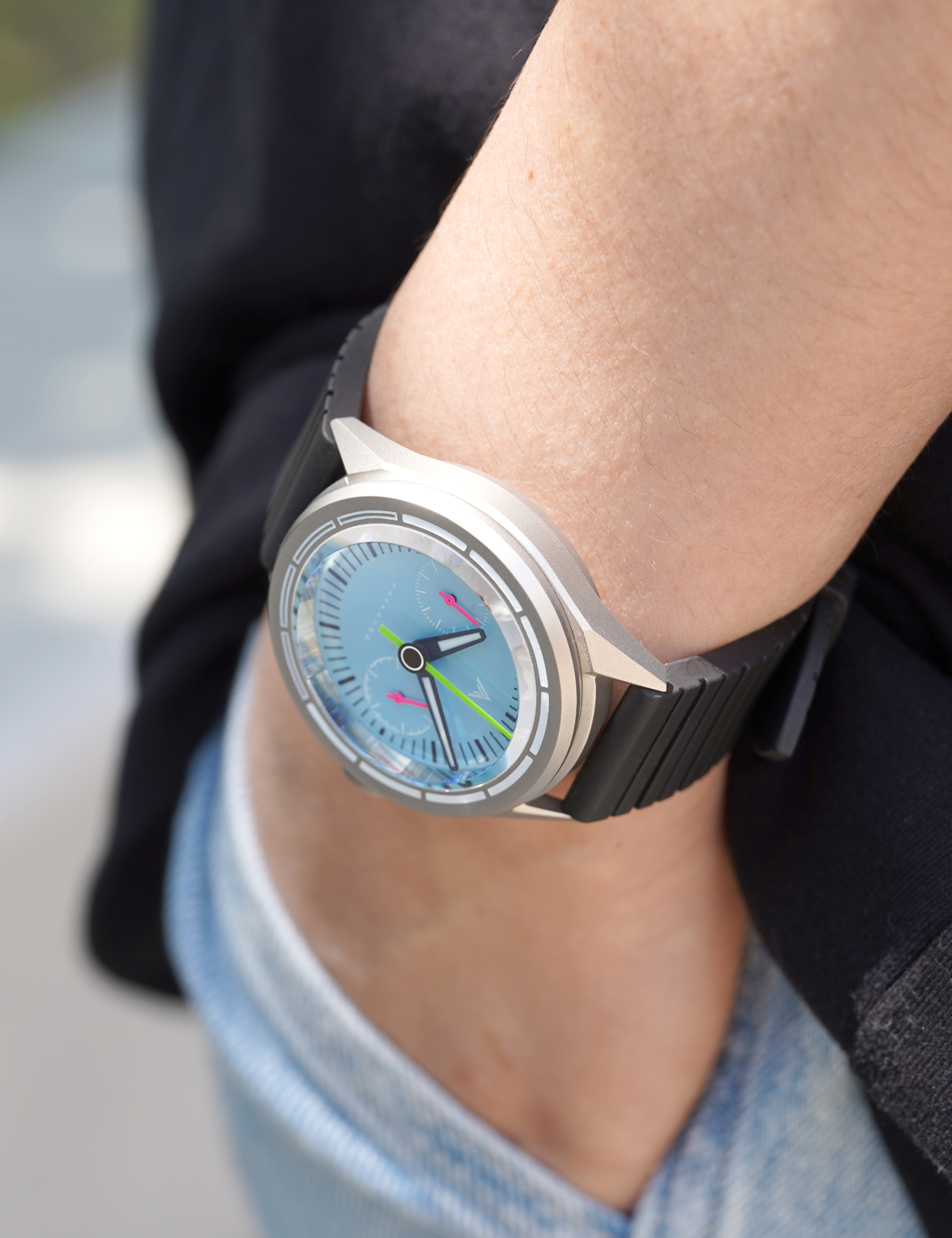 HAYABUSA: VAPOR BLUE / SILVER
