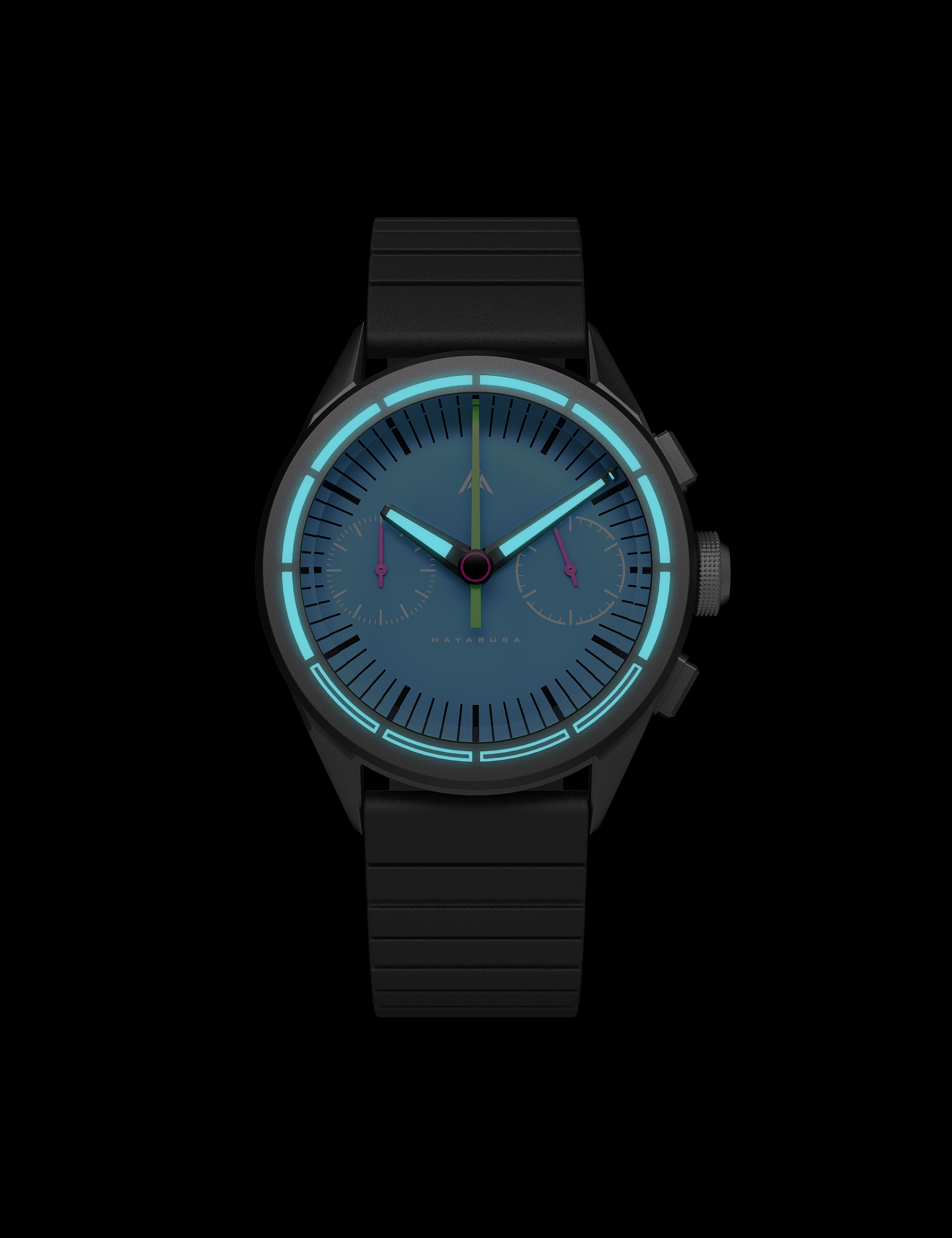 HAYABUSA: VAPOR BLUE / SILVER