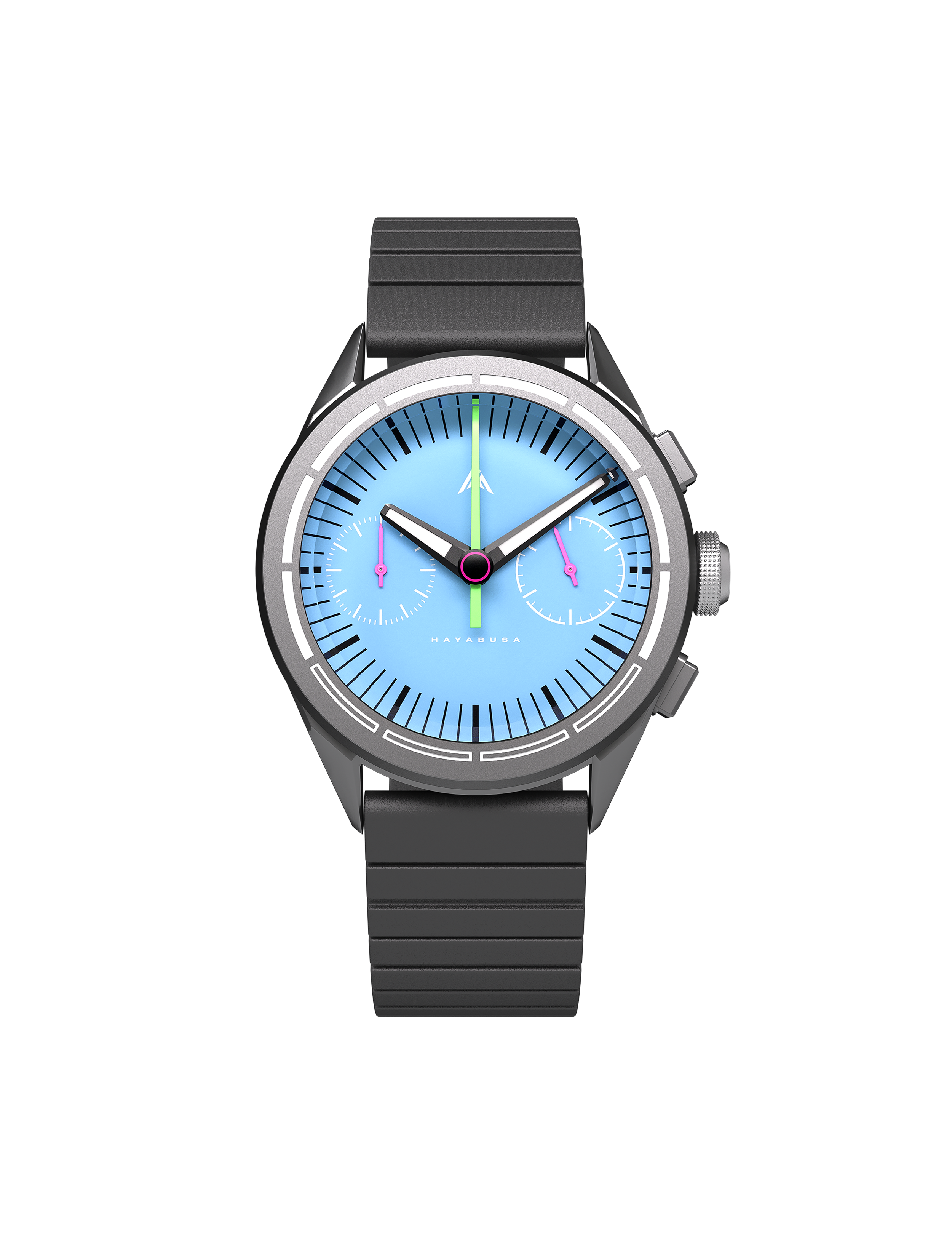 HAYABUSA: VAPOR BLUE / SILVER